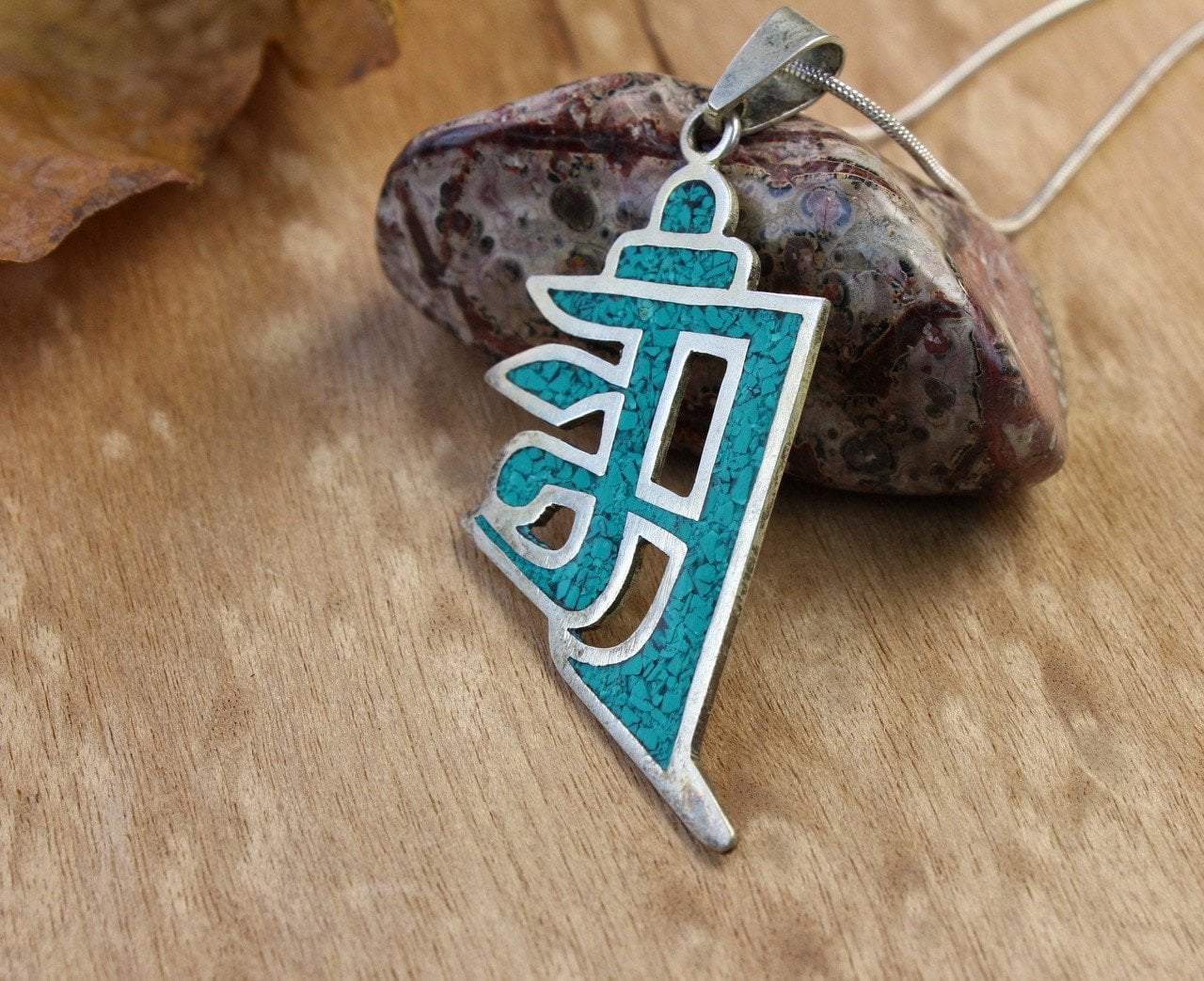 Pendants Default Turquoise Pali OM Pendant jp582