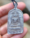 Pendants Oxidized Thai Buddha Pendant jpthai019