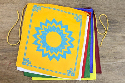 Prayer Flags 7 Chakra Energy Prayer Flags PF077