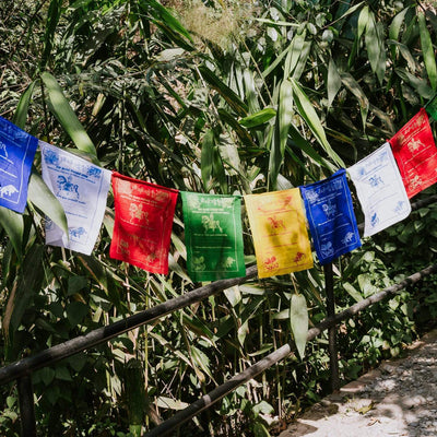 Bulk of 20 Fly Your Wishes Prayer Flags