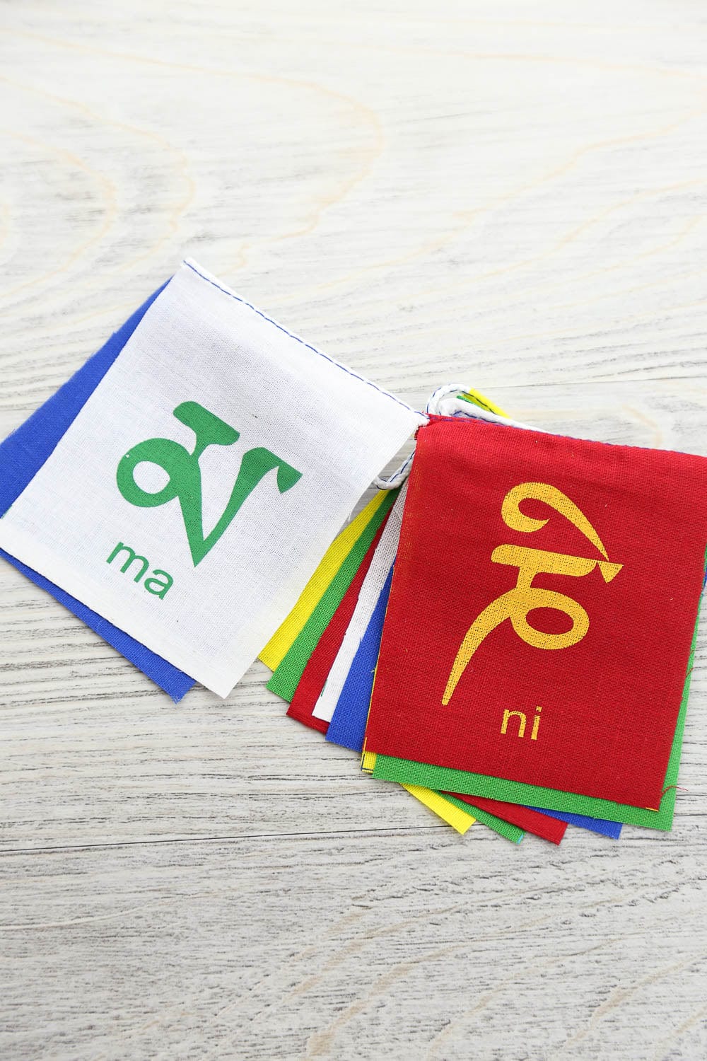Compassion Mantra Prayer Flags - DharmaShop