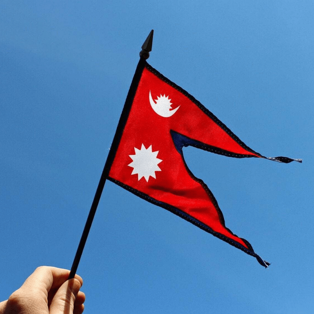 Mini Nepal Flag