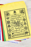 Prayer Flags Default Windhorse Traditional Prayer flag with Auspicious Symbols pf099