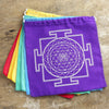 Prayer Flags Set of Sacred Geometry Chakra Prayer Flags PF140