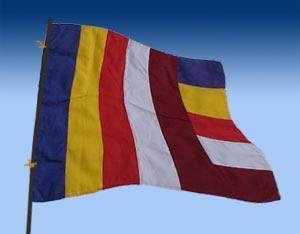 Prayer Flags Universal Buddhist Flag pf022