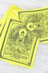 Prayer Flags Yellow Shakyamuni Buddha Prayer Flags PF141