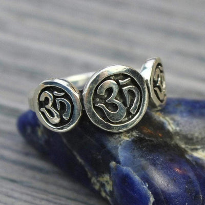 Rings 5 1/2 Om Wisdom Ring JR205.5