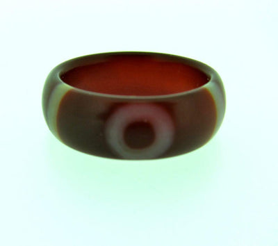 Rings 6 Agate Dzi Ring jr03106