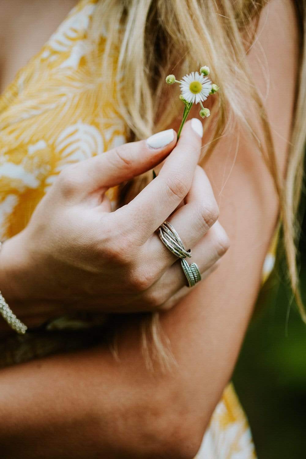 Entwined Ring for Anxiety Relief