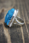 Rings Healing Blue Buddha Ring JR220