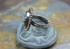 Rings Small Tibetan Turquoise and Coral Adjustable Ring jr128small