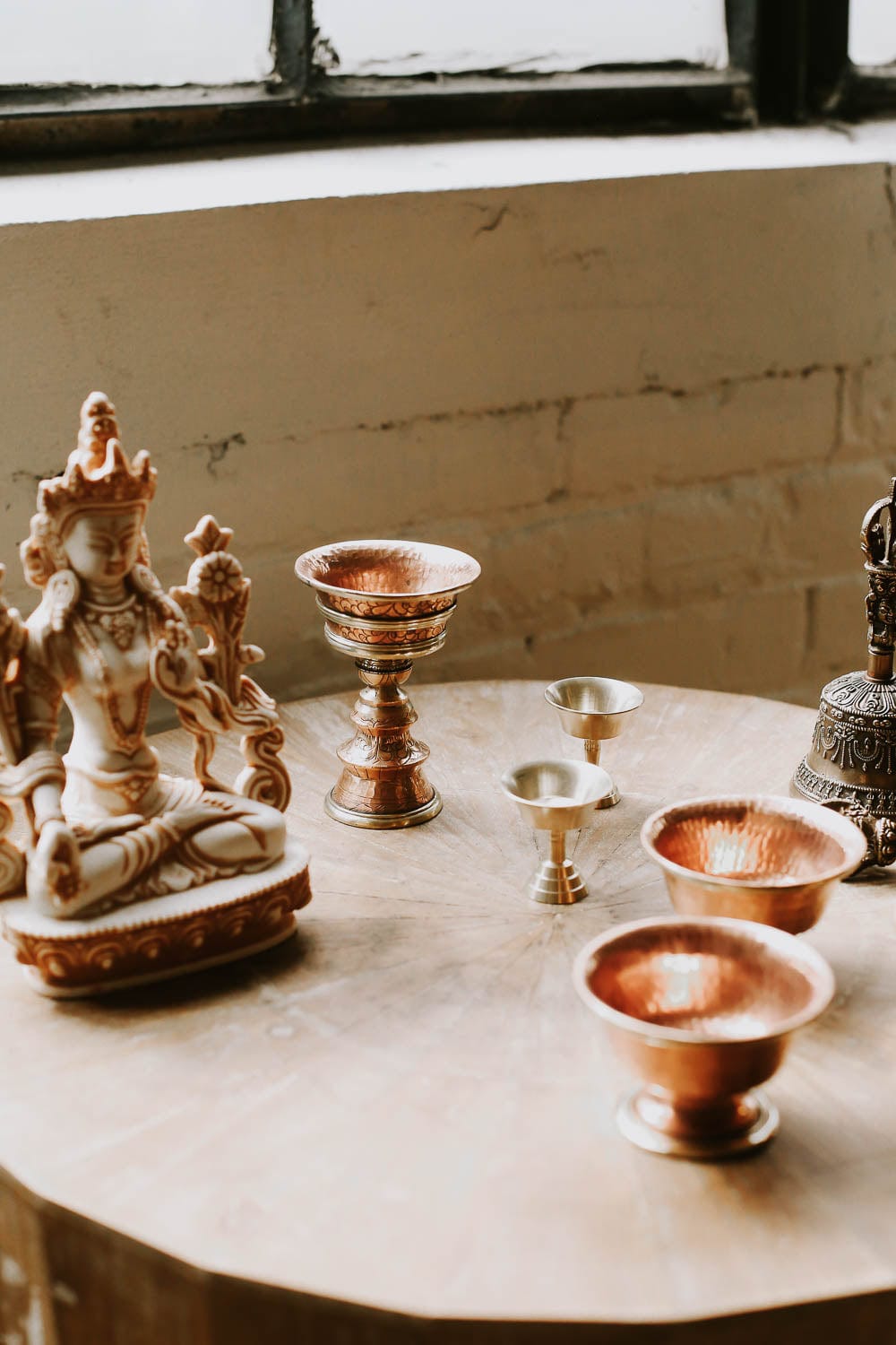 Ritual Items Copper Butter Lamp RL008