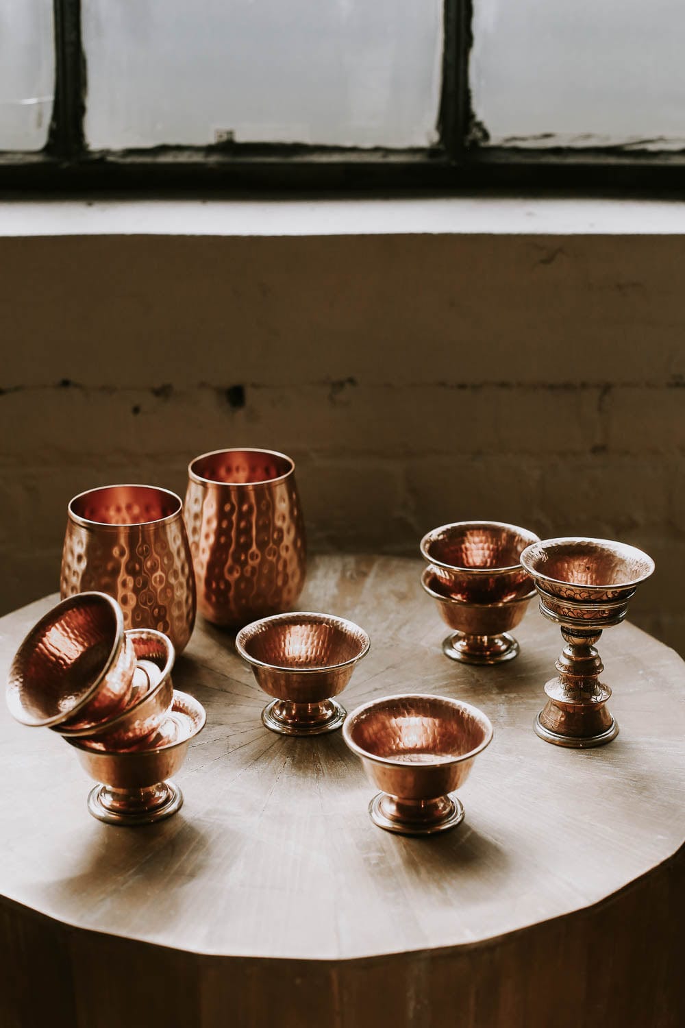 Ritual Items Copper Butter Lamp RL008