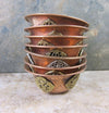 Ritual Items Default 3 1/2" Copper Medallion Offering Bowls ro008