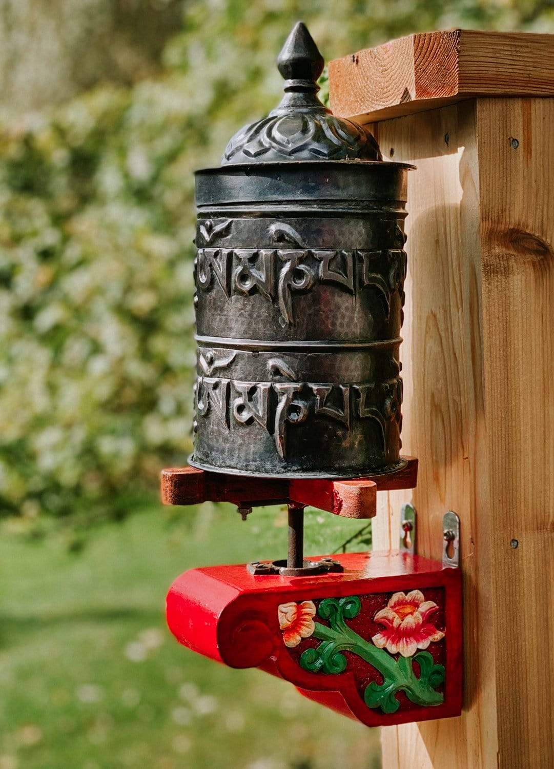 Ritual Items Default DharmaShop Heritage Prayer Wheel rp011