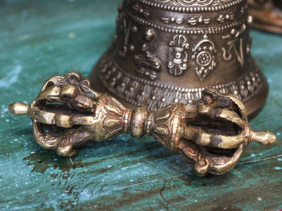 Ritual Items Default Finest Quality Bell and Dorje with Case rb005