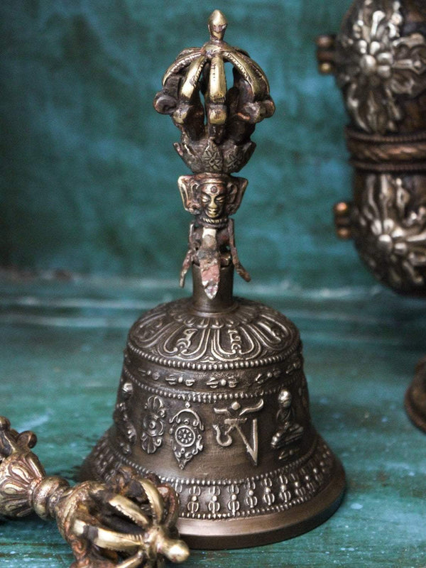 Finest Quality Bell and Dorje with Case - DharmaShop