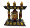 Ritual Items Default Painted Temple Prayer Wheel rp007