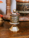 Ritual Items Desktop Sanskrit Prayer Wheel RP035