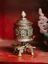 Ritual Items Double Dorje Tabletop Prayer Wheel RP037