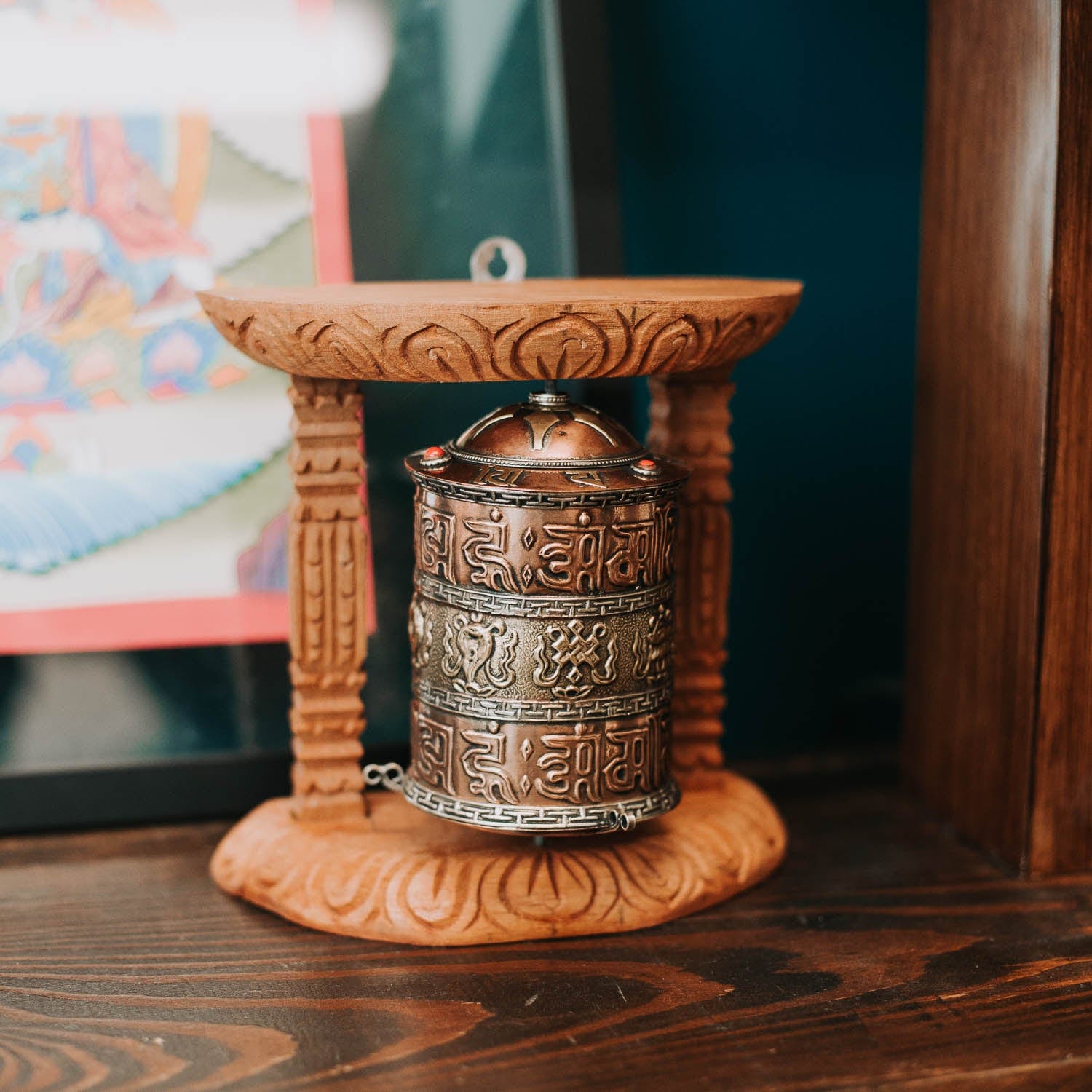 Ritual Items Healing Auspicious Prayer Wheel RP038