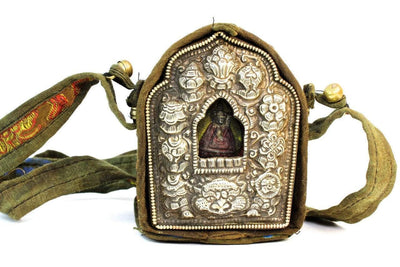 Ritual Items,Jewelry,New Items,Tibetan Style Default Small Travel Gau un056
