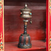 Ritual Items Large Handheld Prayer Wheel with Wooden Stand RP030