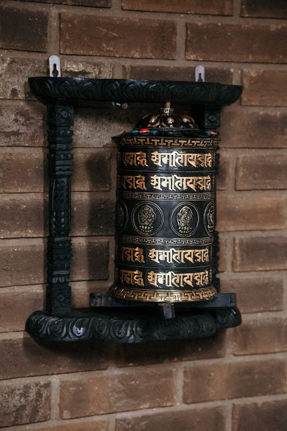 Ritual Items Large Temple Style Prayer Wheel RP034