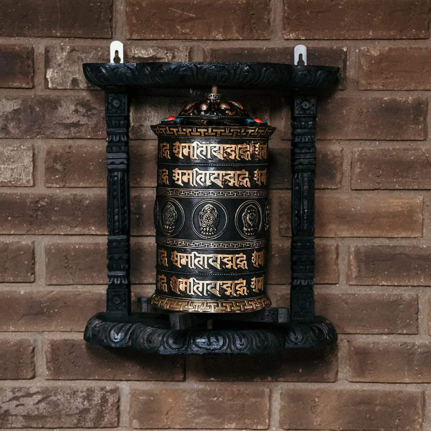 Ritual Items Large Temple Style Prayer Wheel RP034