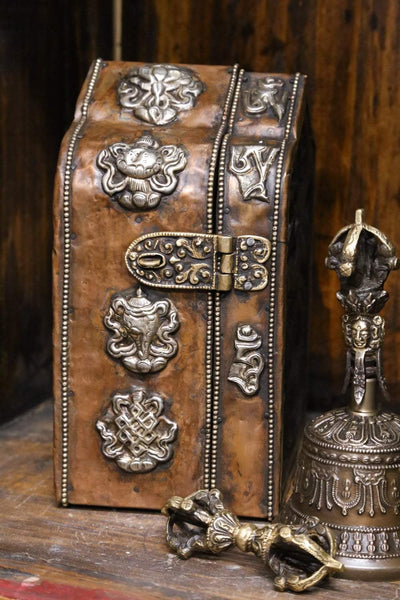 Ritual Items Magical Tibetan Bell and Dorje Box RB014