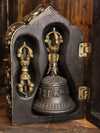 Ritual Items,New Items Default Magical Tibetan Bell and Dorje Box rb007