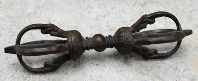 Ritual Items,Tibetan Style Brass 6 inch Dorje rt013brass