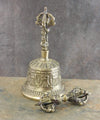 Ritual Items,Tibetan Style Default Small Bell and Dorje rb002