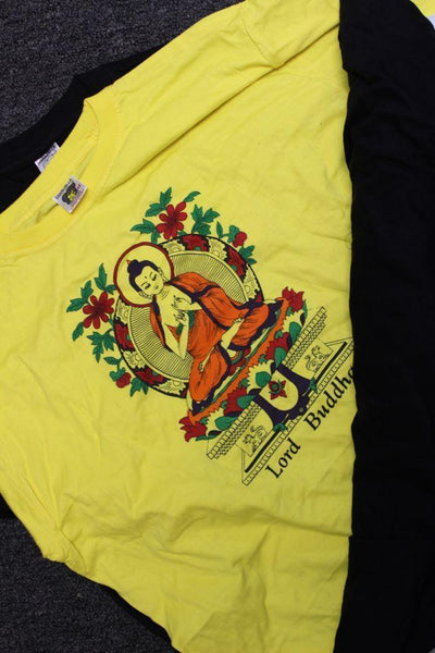 Sale Default Wholesale lot of 6 Buddhist T Shirts wholesalelot