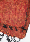 Scarves Burnt Orange Himalayan Wool Scarf FB186
