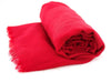 Scarves Default 100% Pashmina Shawl in Monk's Robe Red fb125