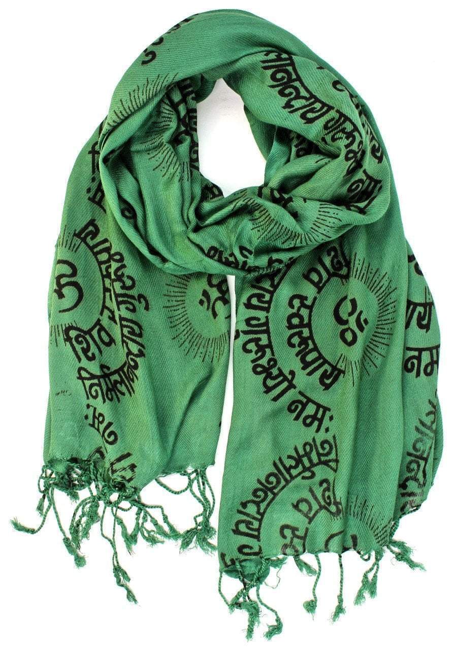 forest green scarves