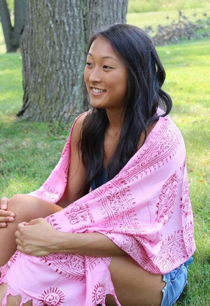 Prayer Scarf in Baby Pink DharmaShop