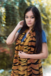 Scarves Default Tiger Print Pashmina Shawl fb513