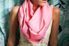 Scarves Default Water Pashmina Shawl in Baby Pink fb115