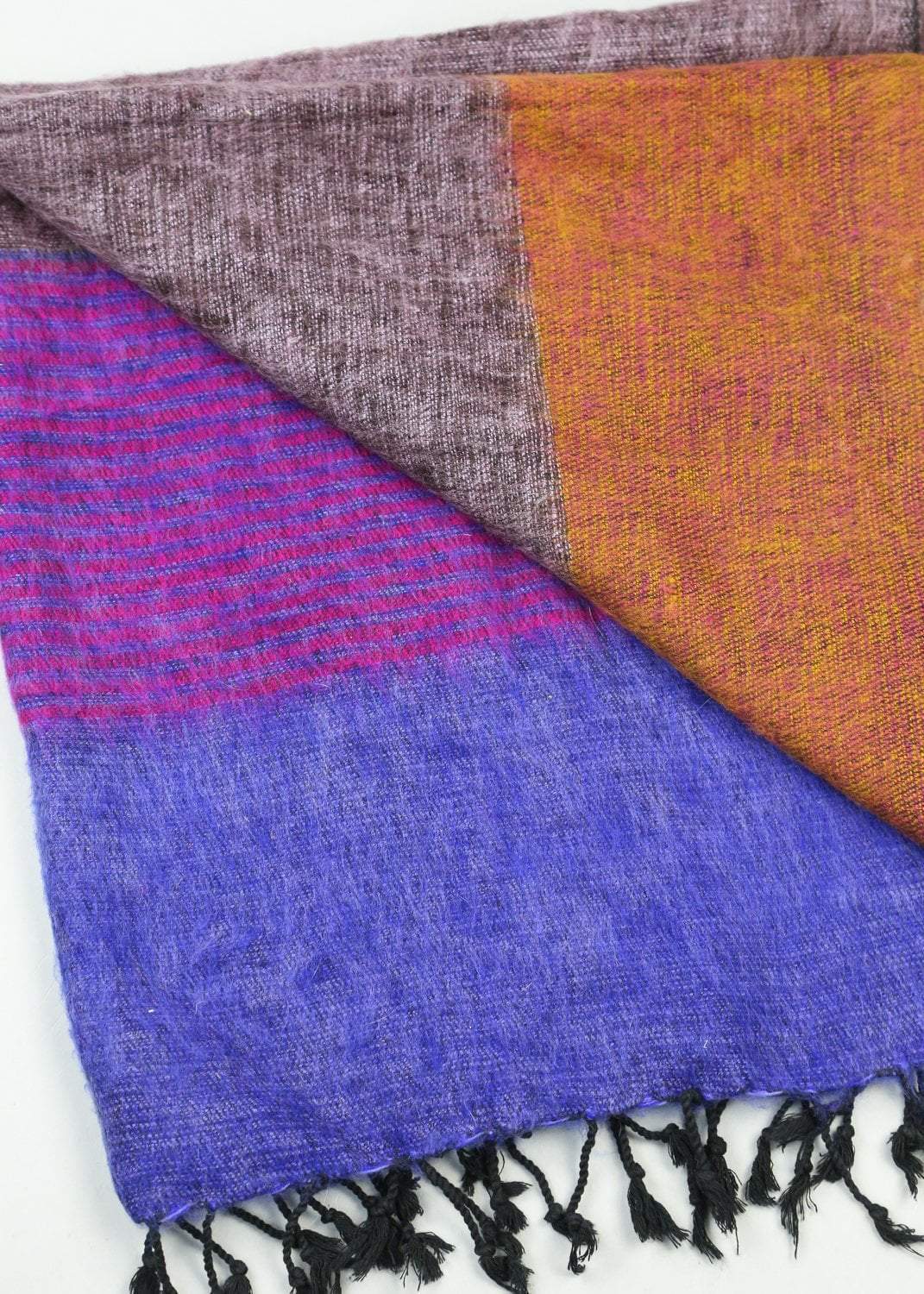 Scarves Multicolor Himalayan Wool Scarf FB187