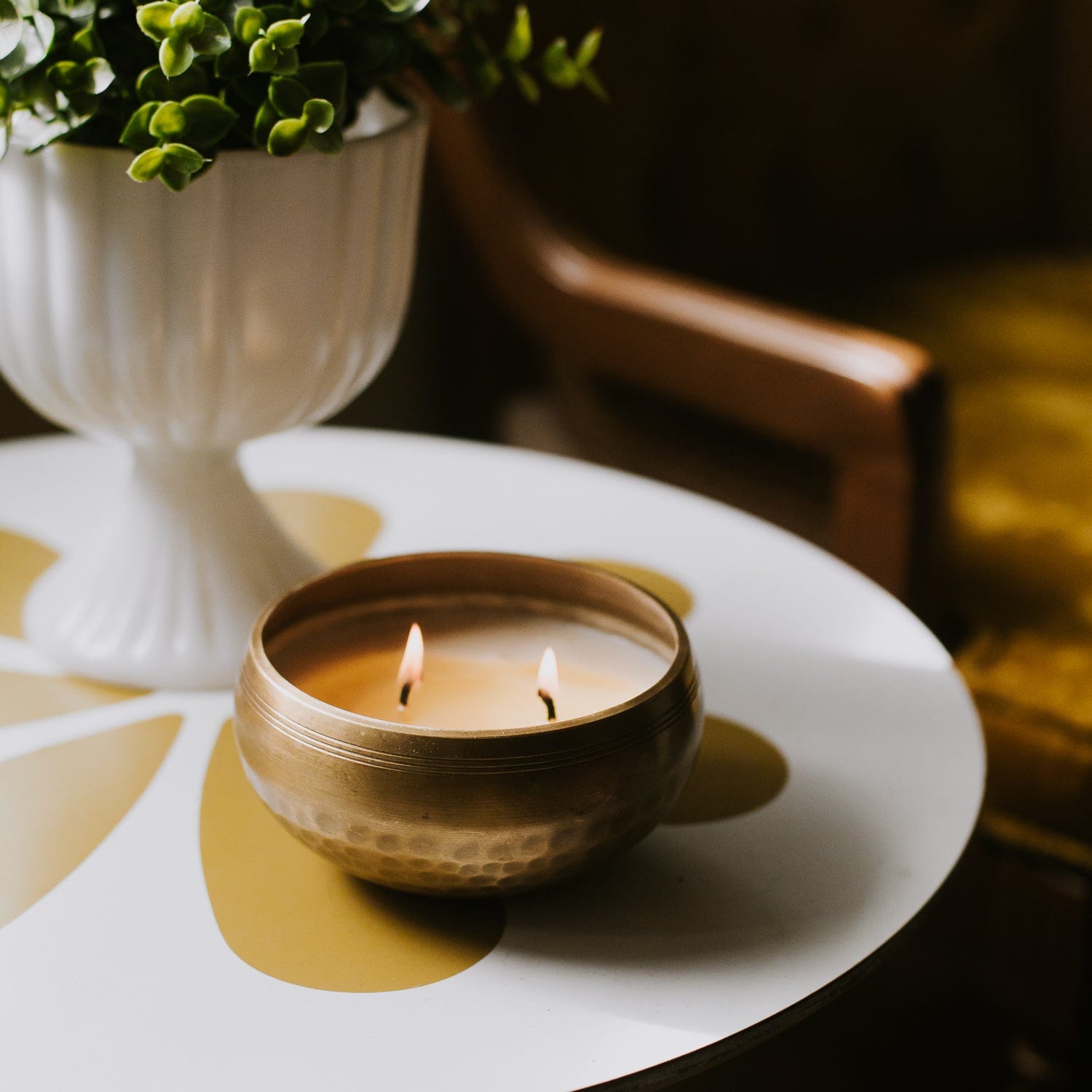 Singing Bowl Candle home021