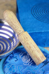 Singing Bowls Blue Spiral Singing Bowl Gift Set GB033