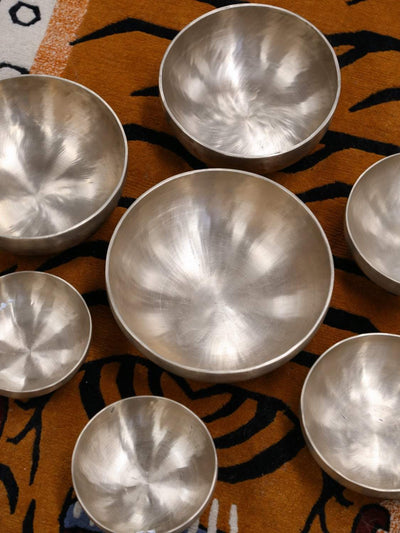 Singing Bowls Handcrafted Set of 7 Meditation Bowls SB180