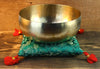 Singing Bowls,Meditation,New Items,Under 35 Dollars Default Emerald Dragon Singing Bowl Pillow sz017