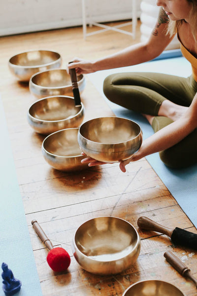 Singing Bowls Seven Chakra Sacred Energy Set SB226