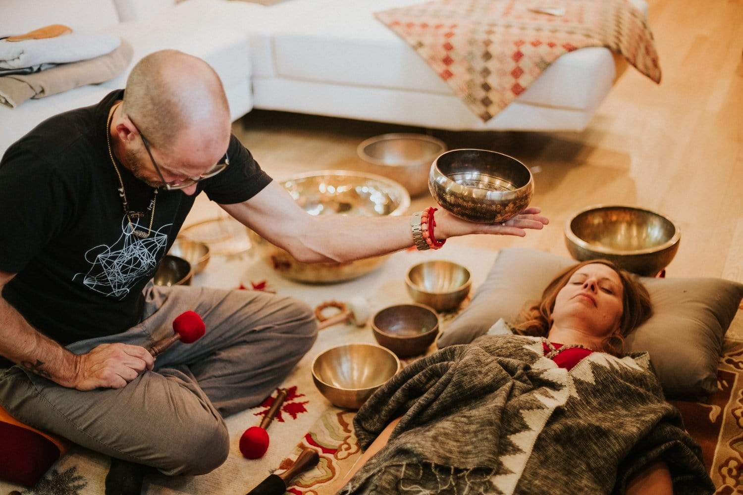 Singing Bowls Tibetan Mantra Singing Bowl SB171