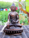 Statues,Buddha Default 6 inch Bronze Shakyamuni Buddha Statue st011