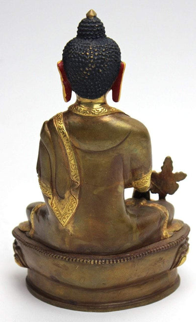 Statues,Buddha,Tibetan Style,Deities Default 8 inch Fine Quality Medicine Buddha st037