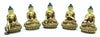 Statues Default 3 inch Dhyani Buddha Statue Set st159